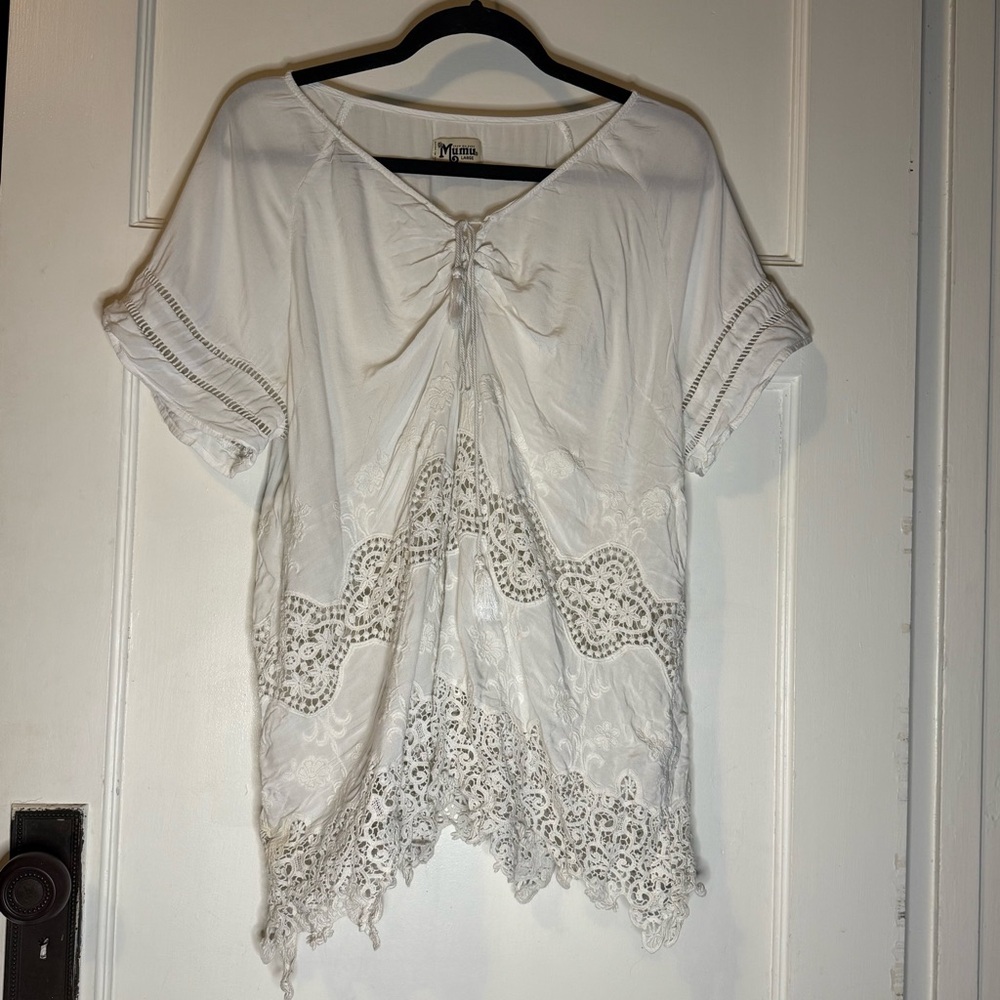 Show Me Your MuMu Ginger Sailboat Scallop Detail Blouse